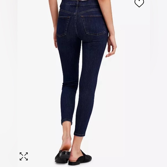 Free People High Rise Busted Skinny Jeans - Picture 2 of 9